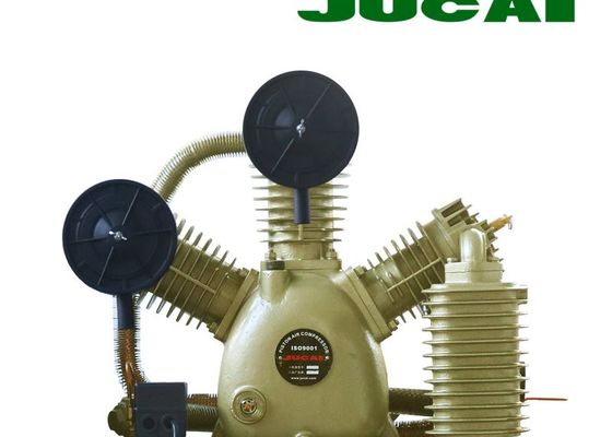 Belt Driven Air Compressor Double Piston Head 5.5kw/7.5hp For Industrial