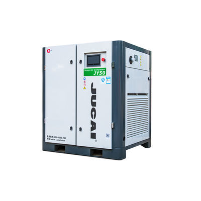 37KW Stationary Industrial Rotary Screw Air Compressor with 24L gas storage tank