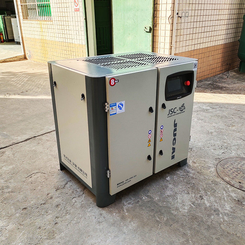 15KW High Pressure Screw Compressor 2.25m3/Min 20 Hp Rotary Screw Air Compressor JSC-20